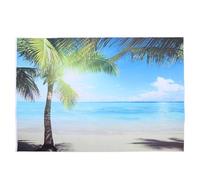 GALPADA Vinyl Beach Photography Backdrop with Advanced Digital Printing, Lightweight and Easy to Fold, for Professional Photography and Wall Decoration with Realistic Patterns and Vivid