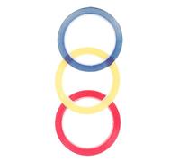 GALPADA Violin Fretboard Tape 3pcs Red Yellow Blue 3mm Finger Position Stickers for Beginners Cello Violin Practice Note Marker Learning Accessory