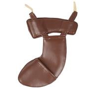 GALPADA Violin Shoulder Rest Firm and Comfortable Frame with Sheepskin Padding 2pcs Coffee Colour for 3/4 and 4/4 Violins Suitable for Professionals and Students