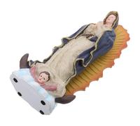 GALPADA Virgin Mary Resin Statue for Home Altars and Worship Spaces