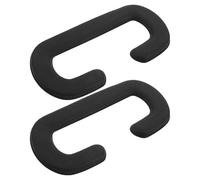 GALPADA Vr Adjustable Facial Pad Cushion Pads 2pcs for Pro Headset, Breathable Pu Leather Eye Replacement with Sponge for Comfortable Vr Gaming