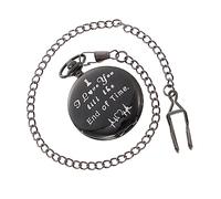 GALPADA Waist Chain Pocket Watch Wooden Decor Decor Men Decor Love Box Stainless Steel Pocket Watch Pocket Watch with Chain Universal Pocket Watch Wooden Pocket Watch Pocket Watches