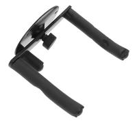 GALPADA Wall-mounted Trumpet Rack Sturdy Iron Trumpet Hanger Creative Design Black Instrument Holder for Wall Storage