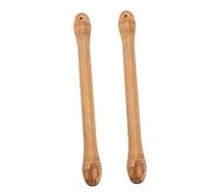 GALPADA War Drum Wooden Drumsticks Cowhide Percussion Mallet Stick for Musical Instrument Accessories Supply for Practice and Performance