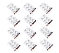 GALPADA Waterproof 6d Faux Ecological Eyebrow Stickers 12pcs Temporary Fake Brow Makeup Stick Tattoo for Natural Look