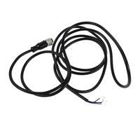 GALPADA Waterproof Industrial Sensor Connector Cable with 4 Pin Straight Head Design, Plastic and Metal Material, Quick Installation for Proximity Photoelectric Sensors and Device Network