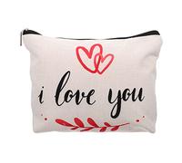 GALPADA Waterproof Linen Travel Toiletry Bag Makeup Pouch Multifunction Storage Organizer for Women and Suitable for Outdoor Activity and Travel