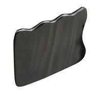 GALPADA Wavy Buffalo Horn Scraping Board Massaging Tool Static Free Easy to Hold for Professional Therapist and Personal User Beauty Massage Salon Use