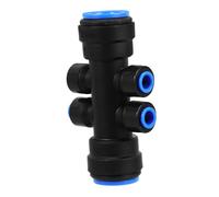 GALPADA Way Drip Irrigation Quick Release Connectors Kit Push to Connect to Hose Fittings for Garden Watering Efficient Branch Lines DIY Sprinkler System Parts Automatic Irrigation System
