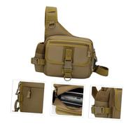 GALPADA Wear Resistant Outdoor Crossbody Sling Bag for Men Multi Function Lightweight Shoulder Bag with Large Capacity and Multiple Pockets for Hiking Camping Climbing and Daily Use