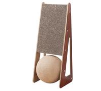 GALPADA Wear-resistant Sisal Hemp Cat Scratching Ball for Indoor Cats, User-friendly Stable Kitten Scratcher That Can Be Placed Anywhere in Your Home
