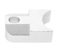 GALPADA Wheelchair Footrest Stop Block for Mobility Aid Replacement Aluminum Alloy with Universal Compatibility and Sturdy Construction and Wheelchair Repair for Transport Chair Seat Rail