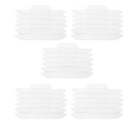 GALPADA White Collar Sweat Absorption Pads Sweat-Absorbing Stickers 30Pcs Disposable with Easy to Stick and Peel Non-Woven Fabric for Shirt Collar and Hat Lining for Shirts and T-Shirts
