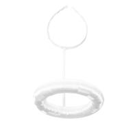 GALPADA White Cupid Angel Halo Headband for Women, Comfortable Cloth Material with Unique Angelic Design, for Performances and Parties Including Valentine’s Day Events