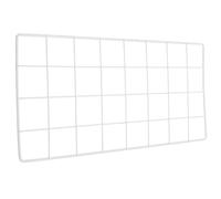 GALPADA White Iron Wire Wall Grid Panel 40x20cm for Photo Display and Hanging Decoration, DIY Picture Frame Wall Collage Suitable for Office and Study Room