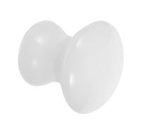 GALPADA White Jade Mushroom Head Facial Massager Stone, Real Jade Gua Sha Scraping Tool for Hot Cold Compress, Face and Neck Massage, Spa Relaxation and Skin Care at Home