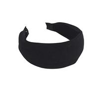 GALPADA Wide Knitting Headband Stretchable and Easy to Use for Women and Girls Comfortable Cloth Material Simple Elegant Black Hair Hoop to Match Your Dressing Style or DIY Own
