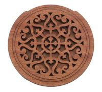 GALPADA Wood Guitar Soundhole Cover 41 Inch Beautiful Hollow Pattern Creative Carved Pattern Block Unwanted Noise Reduce Feedback Guitar Accessories
