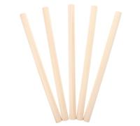 GALPADA Wooden Bass Sound Post and Finely Polished Surface Rich Tone 5pcs Sturdy Wood Material Beige Colour Sound for Musical Instruments Suitable for Musical Activities and Teaching