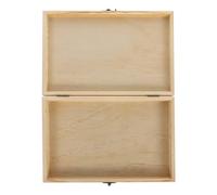 GALPADA Wooden Cigar Case with Smooth Workmanship and Simple Design, Portable Wooden Packing Box Made of Wood and Iron, for Fresh Cigar Storage and Organizing Small Objects