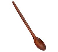 GALPADA Wooden Cooking Spoon Made from Sturdy Teak Wood, Kitchen Utensil Designed for Long-Term Use and Not Scalding Your Hands, for Home and Supermarket Cooking Tasks