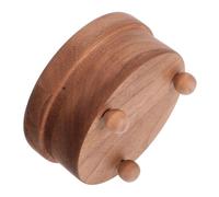 GALPADA Wooden Cup Holder Organizer Solid Wood Coffee Dispenser Space Saving Tabletop Storage Rack for Office Bathroom Coffee Bar Countertop Use