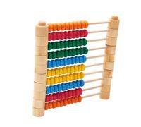 GALPADA Wooden Detachable Arithmetic Abacus for Boys and Girls Educational Calculating Tool Colorful Math Manipulative for Early Learning for Home Schooling and Classroom Activities