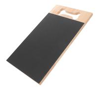 GALPADA Wooden Dog Nail File Scratcher Board Durable Pet Scratcher for Dogs Claw Grinding and Training Tool Black Nail Scratch Pad Protects Furniture and Relieves Stress