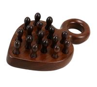 GALPADA Wooden Hair Comb Wide Tooth Design Home Use Smooth Sandalwood Scalp Massage Comb That Does Not Damage The Scalp for Daily Hair Care