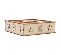 GALPADA Wooden Hamster Maze Toy Running Poles and Drilling Tunnels for Dwarf Hamster Pet Supplies and Exercise