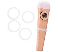GALPADA Wooden Kazoo Instrument Set for All-age Beginners, Easy to Store for Accompanying Guitar or Ukulele, Professional Kazoo Musical for Adults and Young Players
