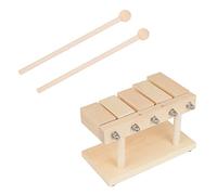 GALPADA Wooden Percussion Instrument Musical Knock for Safe Simple to Use Encourages Musical Exploration Development for Early Childhood Play