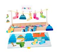 GALPADA Wooden Sensory Cognition for Safe Early Education Plaything Developing Hand-eye Coordination and Communication Skills Birthday