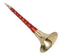 GALPADA Wooden Suona Instrument Key of g for Beginners with Rosewood Reed and Air Valve - Ethnic Professional Chinese Wind Instrument Suitable for Children and Students Random Color