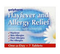 Galpharm Hayfever and Allergy Relief 7 Tablets - Pack of 10