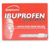 Galpharm Ibuprofen 200mg 16 Caplets