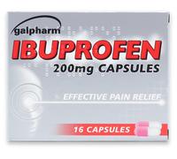 Galpharm Ibuprofen 200mg 16 Capsules