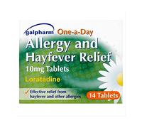 GALPHARM Loratadine 10mg Hayfever and Allergy Relief One-a-Day Tablets 14's