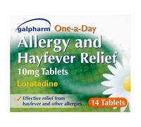 Galpharm One-a-Day Allergy and Hayfever Relief 10mg Tablets 14 Tablets | Case of 10