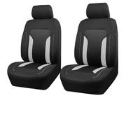 GALSOR Universal Seat Covers For Car Air Mesh Fabric With 3 Zipper Rear Split Summer Accessories Interior Breathable Cushion Car Seat Covers Set(Gray 2 seat)