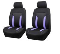 GALSOR Universal Seat Covers For Car Air Mesh Fabric With 3 Zipper Rear Split Summer Accessories Interior Breathable Cushion Car Seat Covers Set(Purple 2 seat)