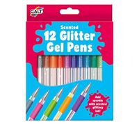 Galt 12 Glitter Gel Pens - Childrens Scented Colourful Metallic Gel Pen Kit