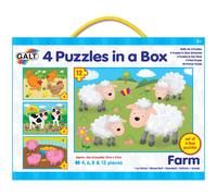 Galt 4 Puzzles In A Box Farm