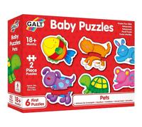 Galt Baby Puzzles Pets 6 First Jigsaw Puzzles Galt Multicolor