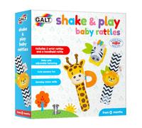 GALT Baby Rattles Set - Wrist, Foot & Handheld Rattle Toys for 0 Months +