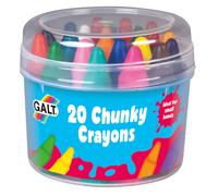 Galt Chunky Crayons 20 Easy to Hold Crayons for Kids