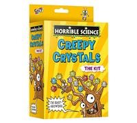 Galt Crystal Growing Kit - Horrible Science Creepy Crystals - Grow Diamonds & Crystal Tree - Ages 8+