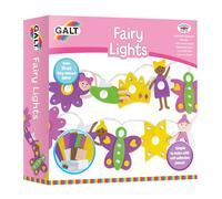 Galt Fairy Lights Craft Kit for Kids 5+ (Medium) - 10 LED Lights, Self-Adhesive Foam Sheets & Gems, Batteries Included - 1005479