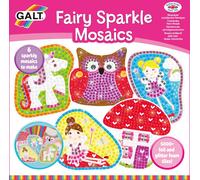Galt Fairy Sparkle Mosaics -Childrens Glitter 20 cm x 20 cm, Multi color