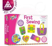 Galt First 5 Sewing Craft Kit with Sparkly Gems Suitable For Ages 5years + Kids